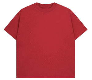 t shirt 360 gsm – « rouge »